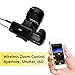 CamFi CF102 Remote Control, Camera Assistant DSLR Remote Control Zoon Control Aperture Shutter, High-Speed Photography