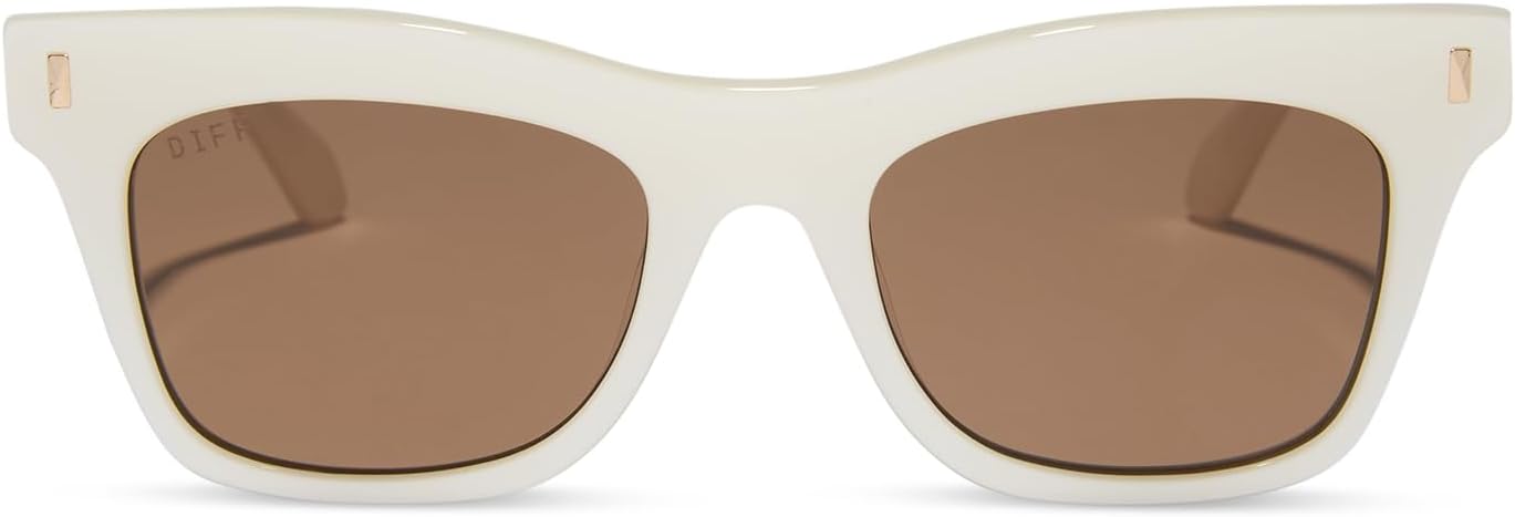 DIFF Bradley Designer Oversized Rectangular Sunglasses for Women and Men | Fashionable & Trendy Style | 100% UV Protection - Image 3