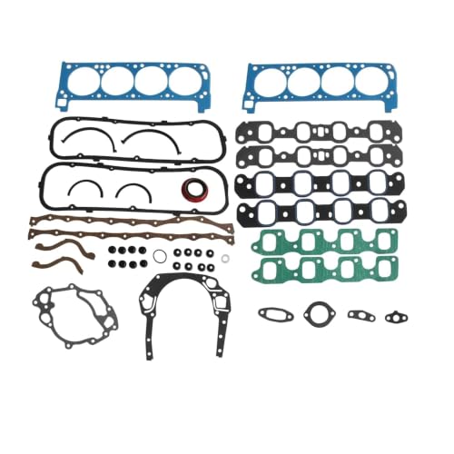 Image of Partsflow Full Engine Gasket Set Compatible With Ford Truck Car V8 351C 351M 400 1970-1982 F400-8 Full Premium Gasket Set, '70-'74 351C, '75-'81 351M, and '71-'82 400S 5.8L 6.6L Engines OE#260-1014