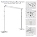 Hecis10ftx10ft Double Crossbar Pipe and Drape Stand, Heavy Duty Backdrop Stand, Adjustable Metal Background Stand for Parties Birthday Party Baby Shower Wedding Decorations