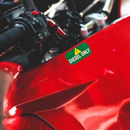 Image of Diesel Only Sticker,16-Pack-Diesel Decals for Truck,Tractor,Fuel Can-Weather Proof, Strong Adhesive,Diesel Signs by RAMIEYOO