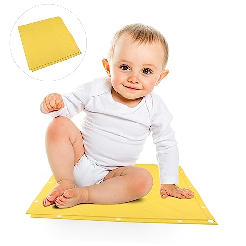 Asakkura 1Pc Kruipen Mat Cartoon Tapijt Oefening Vloermat Alfombra Kids Flots Peuter Tapijt Vloermat Voor Kinderen Silicagel Geel Grote Kinderen Kruipen Mat Woonkamer Tapijt Cartoon - Afbeelding 6