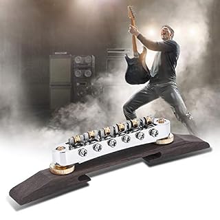Pont de guitare, chevalet de rouleau en palissandre pour SG LP Type Guitare Jazz Accessoire pour guitare - Les Beatles, Paul McCartney, John Lennon, RIngo Starr, George Harrison Pont de guitare, chevalet de rouleau en palissandre pour SG LP Type Guitare Jazz Accessoire pour guitare – Image 3