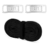 YLOKO Flat Shoelaces for Air Force 1 Sneakers with AF1 Charms, 47-54 Original White Shoe Laces for Airforce 1 Men Women