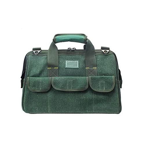 Tool Bag Wearable Canvas Kit Can Store and Organize Tools Multi-Pockets Storage(45x22x32cm)