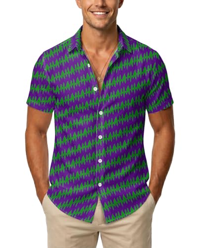 Image of 99TIMORO Fathers Movie Hawaiian Shirt for Men, Characters Button Down Short Sleeve Top, Summer Beach Gifts