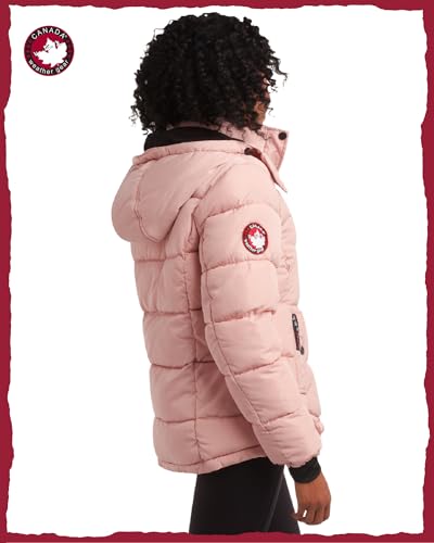 CANADA WEATHER GEAR Women's Winter Coat - Quilted Heavyweight Puffer Parka Coat – Plus Sized Jacket for Women (S-3X)