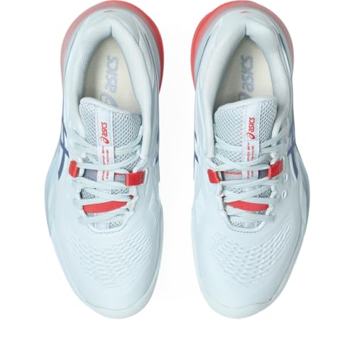 ASICS Women's Gel-Resolution X Clay Tennis Shoes, 10, Sky/Grey Blue - image 7