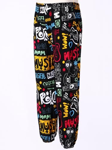 Children Hippie Harem Loose Boho Trouser Kids Boys Girls Casual Printed Pants for Beach Daily Wear2