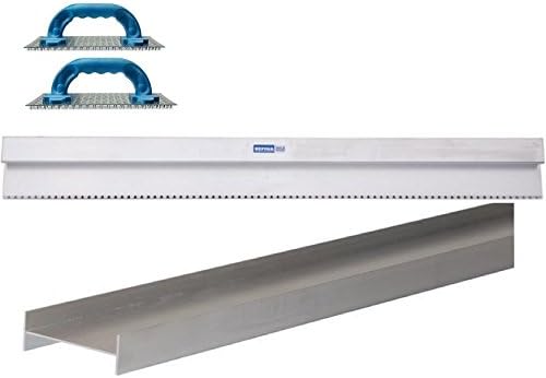 Refina Render Tool Kit Serrated Feather Edge / I Beam Scraper / 2x Spiked Float