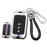 Protection de clé de voiture : l'alliage de zinc est un boîtier dur et robuste, a une certaine épaisseur, et a une forte résistance aux chocs, anti-chute, ce qui protège vos clés de voiture contre les dommages, la poussière et les rayures.