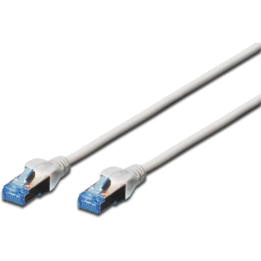 Levitantes CAT 5e F/UTP Patch Cable PVC Digitus Cable 0.5 m Grey Blue for Network Communication