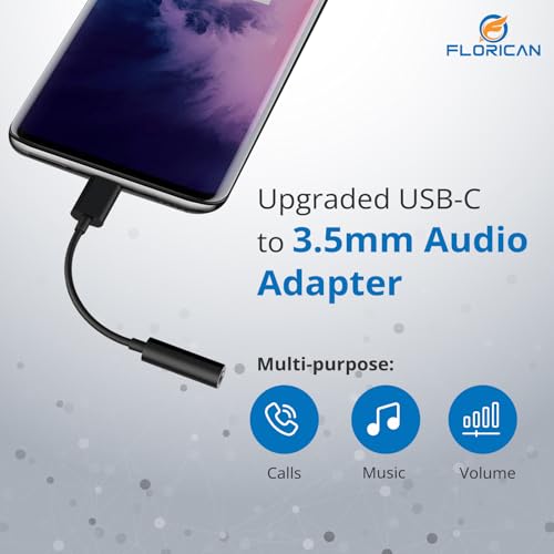 Image of iTronix Type C to 3.5 mm Audio Jack Connector Compatible With iPhone 15 Pro Max /15 Plus, Galaxy S23 /S22 /S21 /S208, iPad Pro, Pixel 8 & Other Type C Phones