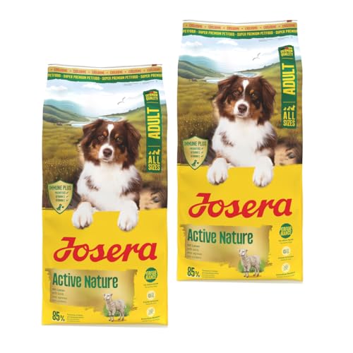 2 x 12,5 kg Josera A/S Adult Active Nature Sparpaket - Hundefutter - Trockenfutter