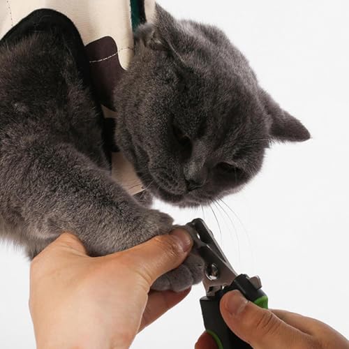 Hamaca para gatos resistente para cortar uñas con tela transpirable 6