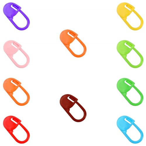 BOUMVID Maschenmarkierer Markers, 10 Stück Maschenmarkierer Stricken,...