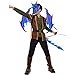 Ho.Volta Children's Dragon Wing Costume Dinosaur Tail Mask Set Cosplay Kids Halloween Dragon Costume (Bule Set RP Foam)