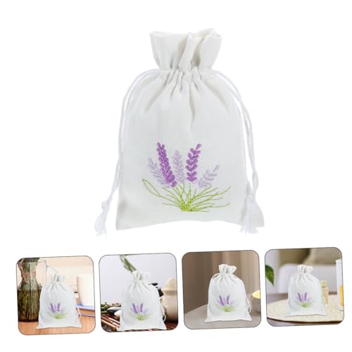 Bolsas de tela con cordón para sachet lavanda 5 pzas miniatura 7