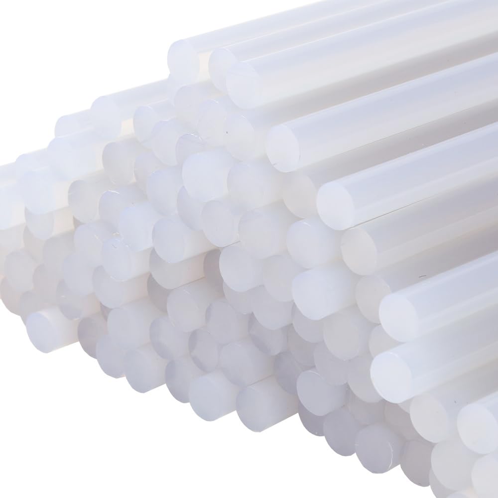 275 bastoncini per colla a caldo, 11 × 190 mm, trasparenti, extra forti e ad asciugatura rapida, compatibili con pistole per colla a caldo, stick di colla durevoli per fai da te