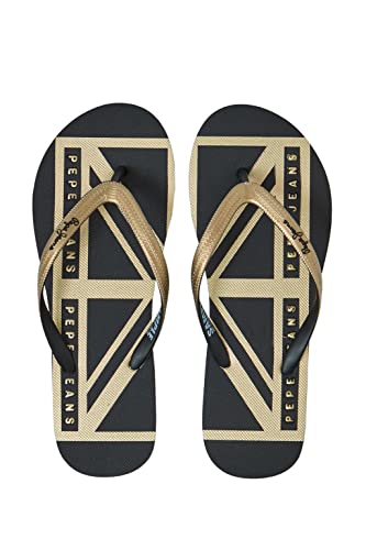 Pepe Jeans London Femme RAKE Flag Tongues, 099GOLD, 41 EU