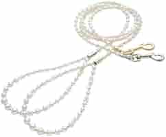 犬用ビーズリード 黒・金・パール色　高級 412tq4t8CsL._AC_SY200_QL15_.jpg