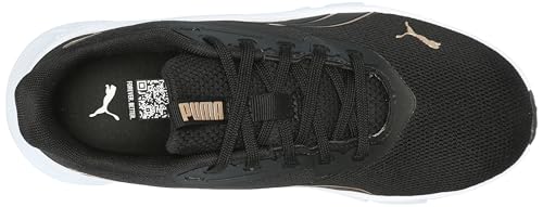 PUMA Women's Flexfocus Lite Modern Cross Training Shoes, Black-Gold, 11 - Image 6