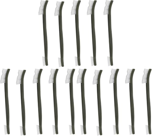 Image of 5 Pcs Small Nylon Wire Brush, Mini Nylon Cleaning Brushes for Multi-Purpose Cleaning (Pack of 3)