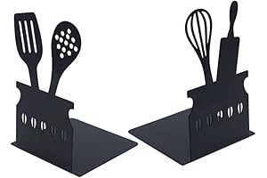 Cookbook Bookends: Culinary Utensils as Kitchen Art