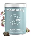Beruhigungsmittel für Hunde - 60 Snacks (175g) Relax Time von mammaly - Entspannungs- & Anti-Stress-Mittel mit Baldrian - leckere Beruhigungsleckerli zur Entspannung für Deinen Hund auch zu Silvester
