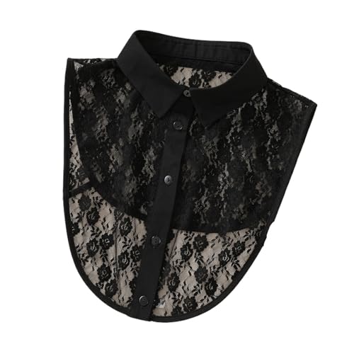 Faux col de chemise amovible femme pour éviter les surépaisseurs