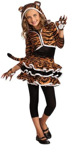 Drama Queens Tigress Hoodie Costume, Large