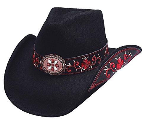 Bullhide Women's All For Good Wool Cowboy Hat Red Large