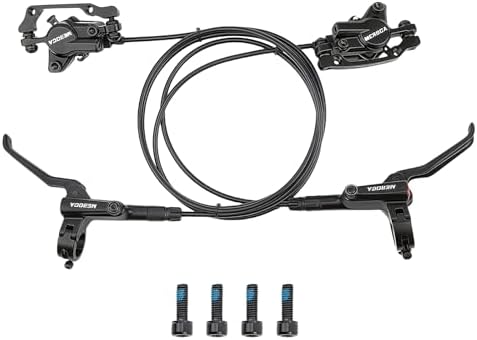 ENGWE MTB Juego de Frenos de Disco hidráulicos de aleación de Aluminio para Bicicleta de montaña, Bicicleta de Carretera