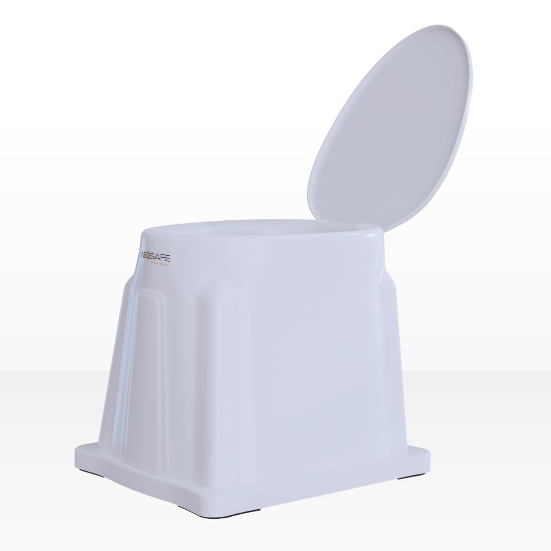 Neosafe Portable Indian Toilet Stool to Western Convert, Toilet Commode