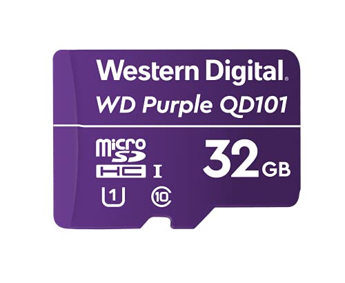 Cartão de Memória Com 3 anos de Garantia Micro SD 32GB WD Purple Intelbras 1 Cartão de Memória Com 3 anos de Garantia Micro SD 32GB WD Purple Intelbras