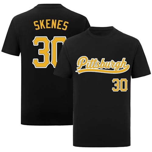 Paul SKENES Shirt T-Shirt Jersey Baseball No Brand/Logos 100% Cotton for Black Mens/Womens/Kids