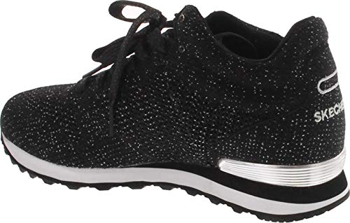 Skechers Skechers Women's Og 85 High Flyer Sneaker,Black/Silver,11