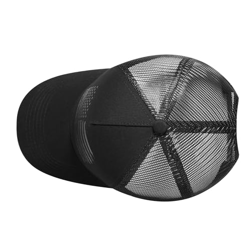 Baseball Cap, American Flag Trucker Hat for Men Women, Breathable Adjustable Fit Outdoor Mesh Snapback Hats