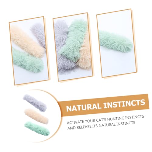 FOMIYES 3 Pçs Brinquedo Do Gato Cama Travesseiros Gatos Brinquedos De Pelúcia Porco Brinquedo De Pel