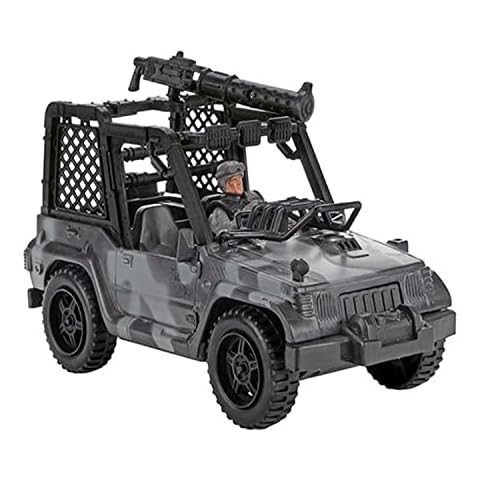 UMKY Kids Army Toy Vehicle Military Vehicles Toy Set With Soldier Figure Cover