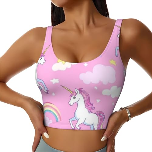 Camiseta deportiva sin mangas para mujer con cuello en U para entrenamiento y gimnasio