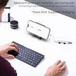 3-Port USB C Hub with 5Gbps Data Transfer, USB Adapter with 1 USB 3.0 and 2 USB 2.0 Data Ports, Ultra-Slim USB-C Splitter for MacBook, Chromebook, Surface, Dell, Mobile HDD, Laptop PC and More