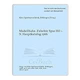  Modellbahn-Zubehör Spur HO + N. Hauptkatalog 1966