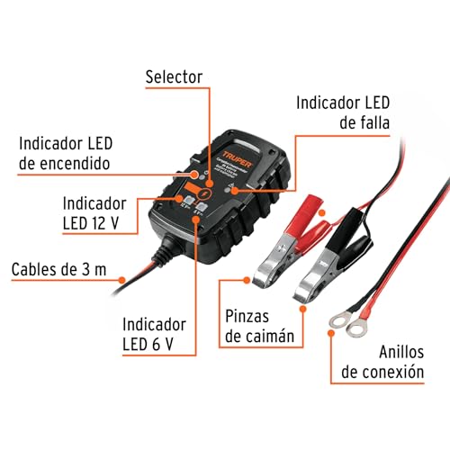 Cargador de baterías Truper 14 Imagen adicional
