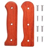 Poignée amovible de rechange pour ustensiles de cuisine – fabriquée en bois, avec un excellent processus de fabrication, elle est facile à utiliser et offre une prise en main optimale pour les couteaux