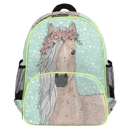 Sac à dos enfant cheval léger et confortable pour éviter le mal de dos à l'école