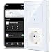Produktbild CURRYSMARTER WLAN Rollladenschalter [Gen6] & WLAN Smart Steckdose 16A, Kristallglas Rahmen, Neutralleiter erforderlich, kompatibel mit Echo Alexa/Google, 55-system