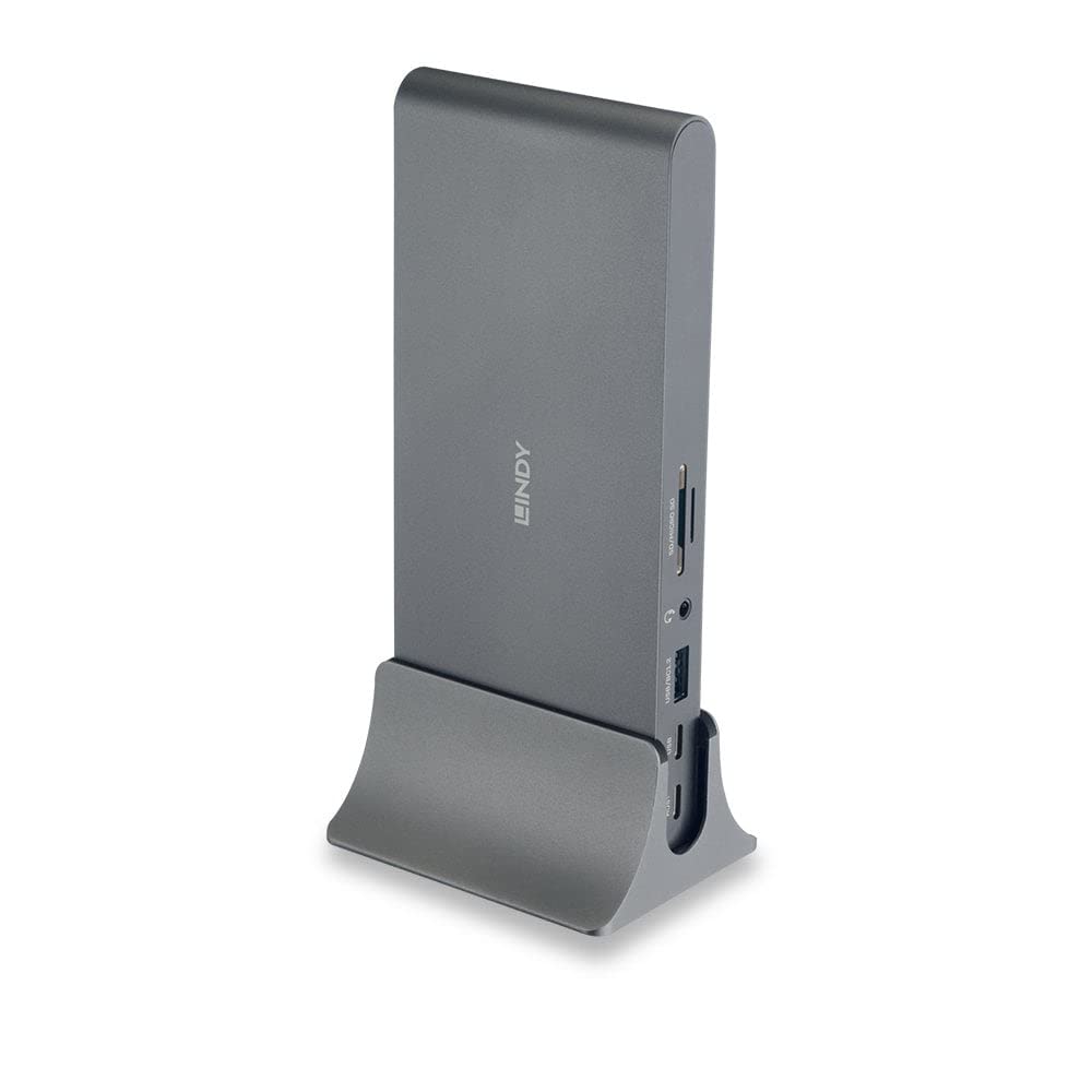 DST-Pro 5K XT, Docking Station USB-C pour Laptop avec Trois écrans (4K) ou Un écran (5K) & Power Delivery 100W