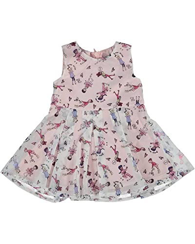 Robe fille Guess imprimé blanc A91K22 chic pour enfant