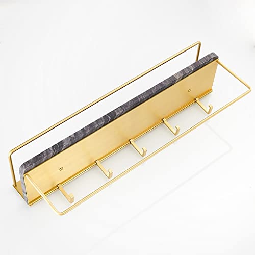 Caddy de douche en marbre élégant pour optimiser les petits espaces - 4